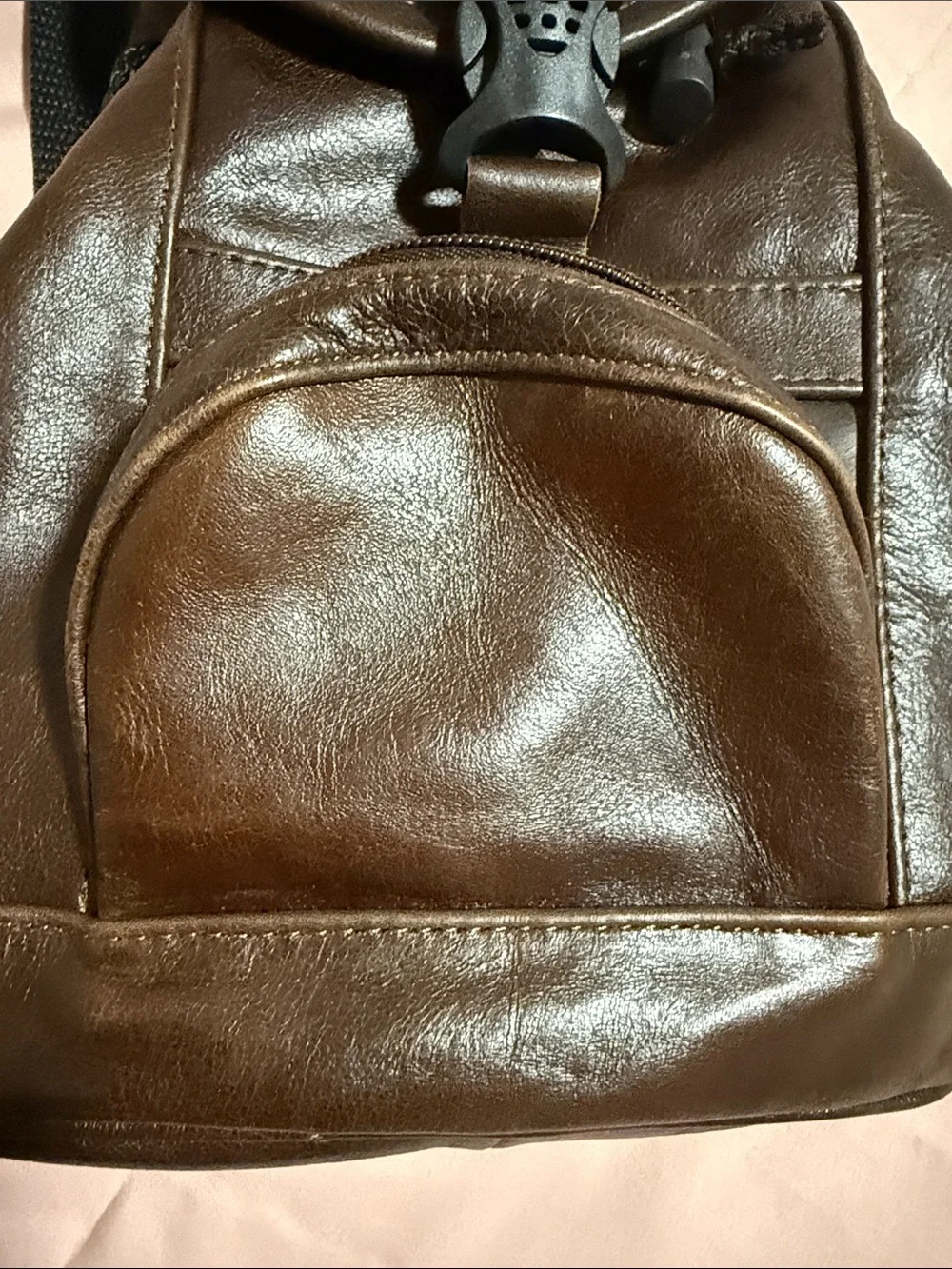 Men's Leather Backpack